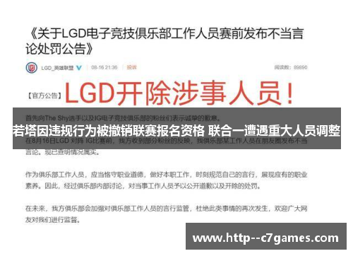 若塔因违规行为被撤销联赛报名资格 联合一遭遇重大人员调整